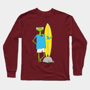 Surfing Lizzard Long Sleeve T-Shirt